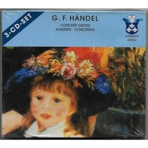 2001 Handel CONCERTI GROSSI Classical Music 3 CD Set very good condition